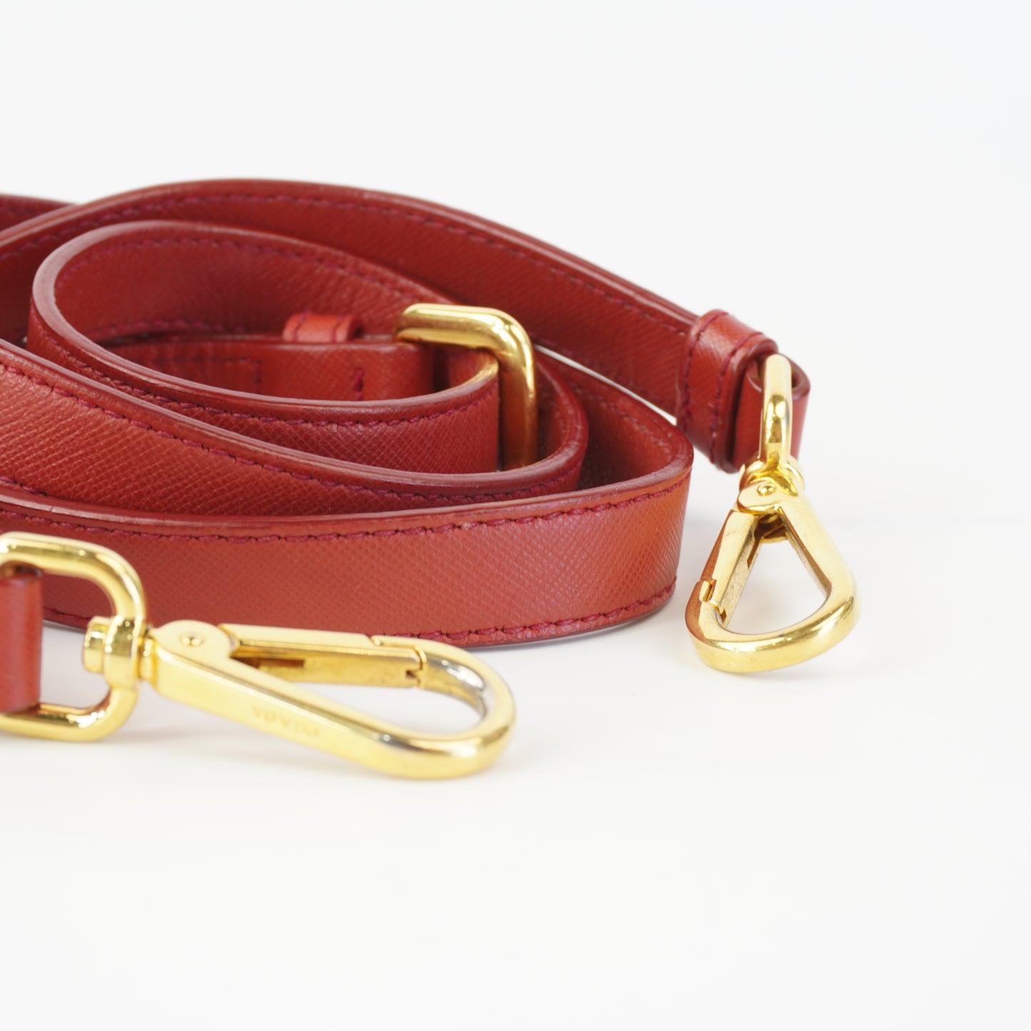 Prada Nylon Shoulder Bag Red