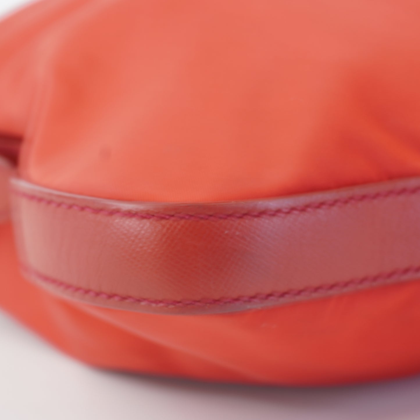 Prada Nylon Shoulder Bag Red