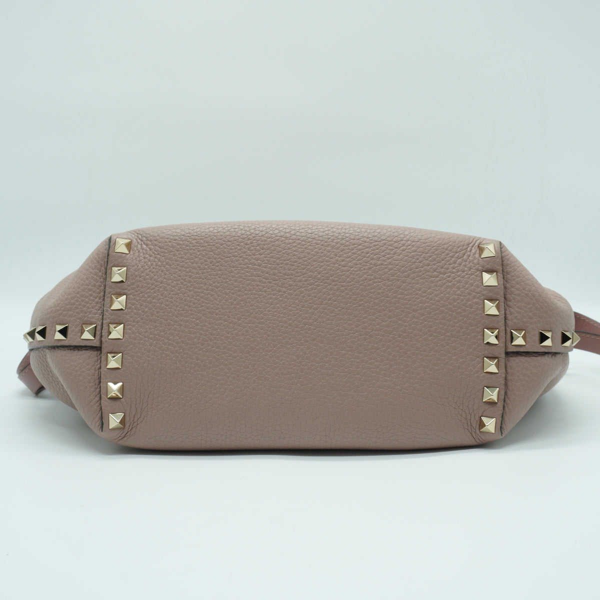 Valentino	Rockstud Double Flap Crossbody Bag Small Poudre GHW