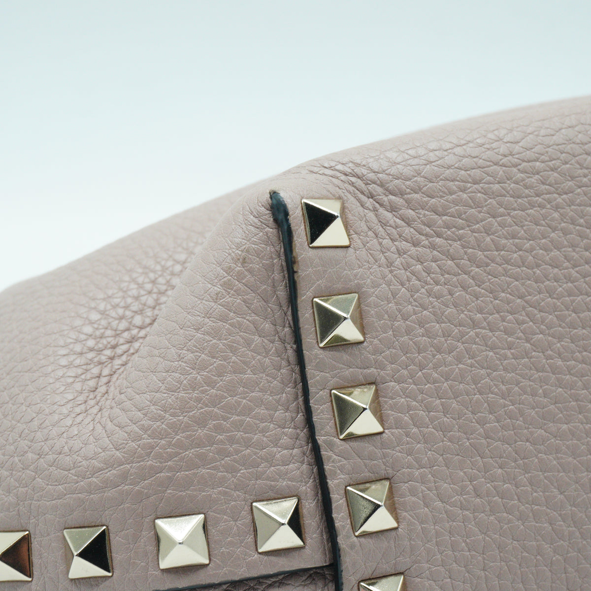 Valentino	Rockstud Double Flap Crossbody Bag Small Poudre GHW