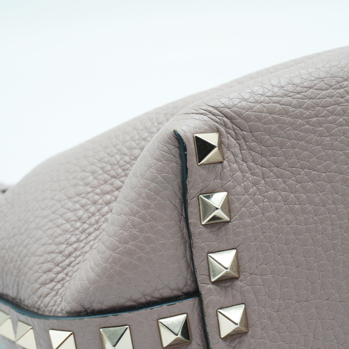 Valentino	Rockstud Double Flap Crossbody Bag Small Poudre GHW