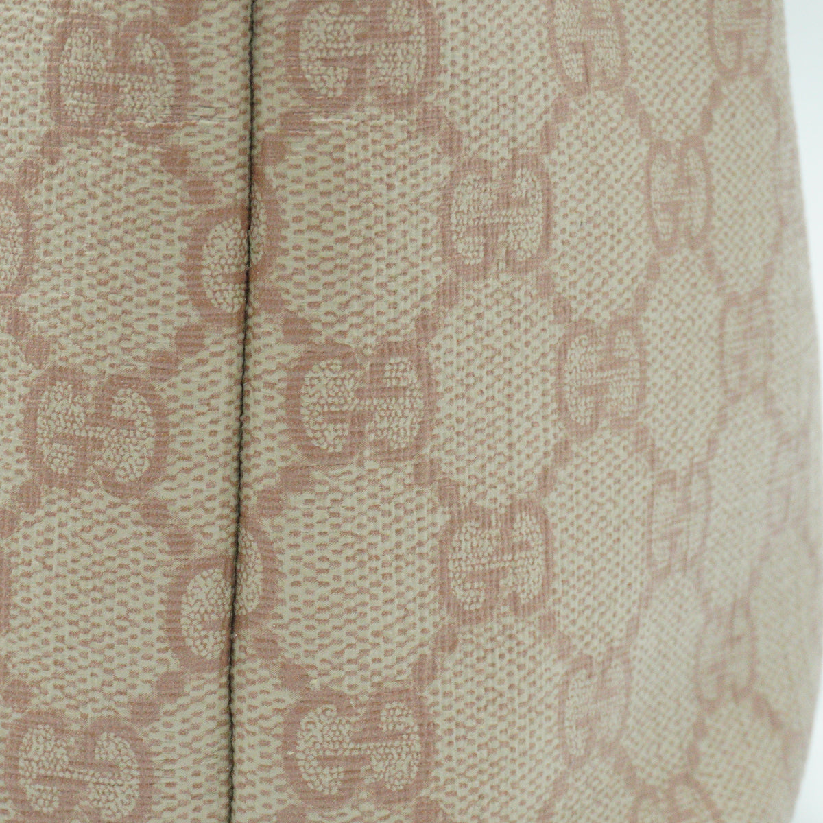 Gucci	GG Monogram Coated Canvas Small Beige/Pink Tote GHW