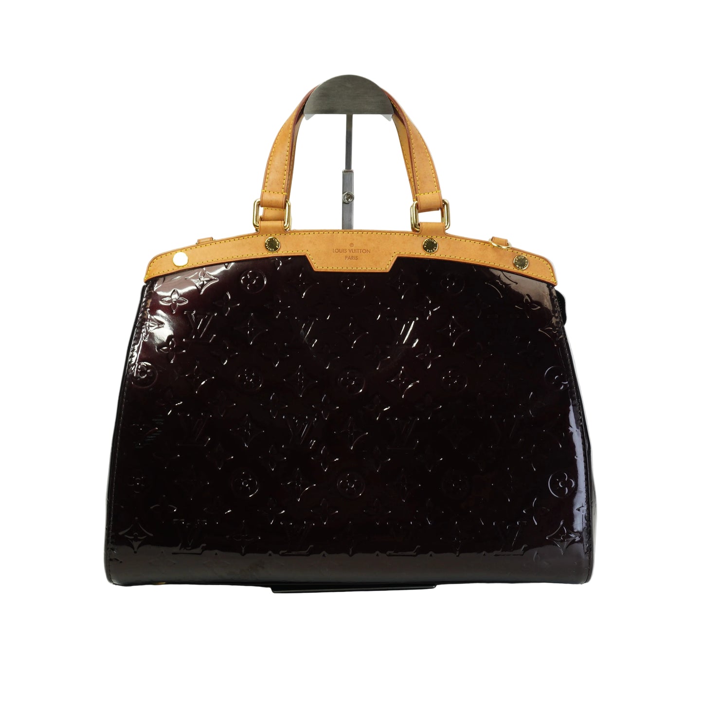 Louis Vuitton	Brea Monogram Vernis patent leather large GHW