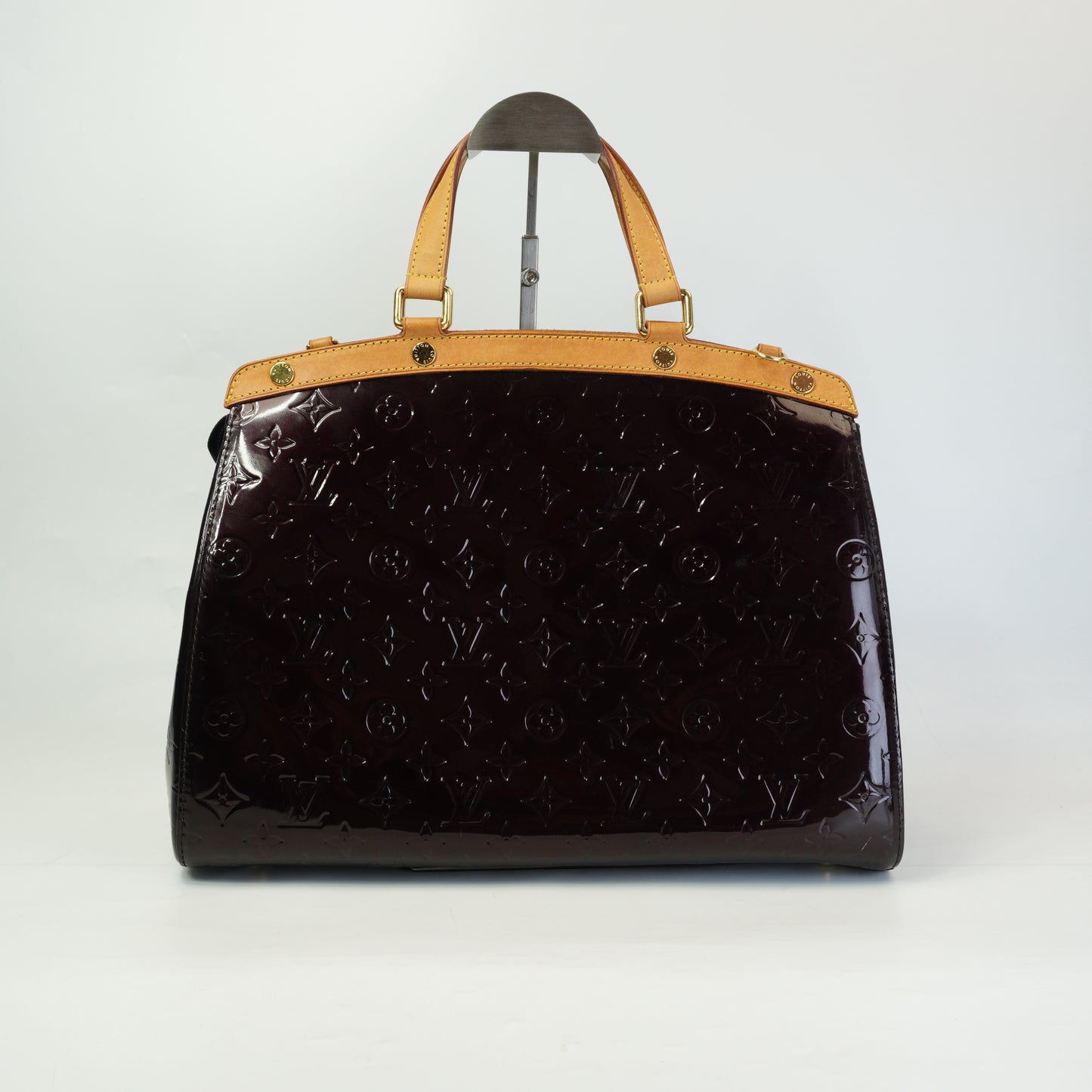 Louis Vuitton	Brea Monogram Vernis patent leather large GHW