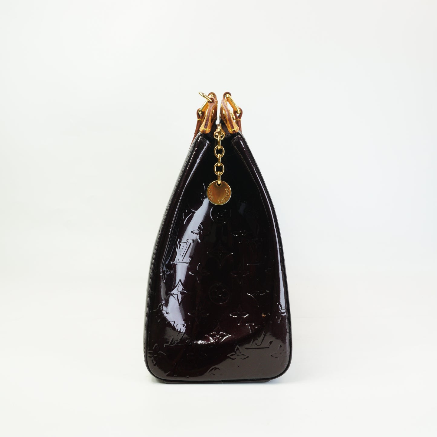 Louis Vuitton	Brea Monogram Vernis patent leather large GHW
