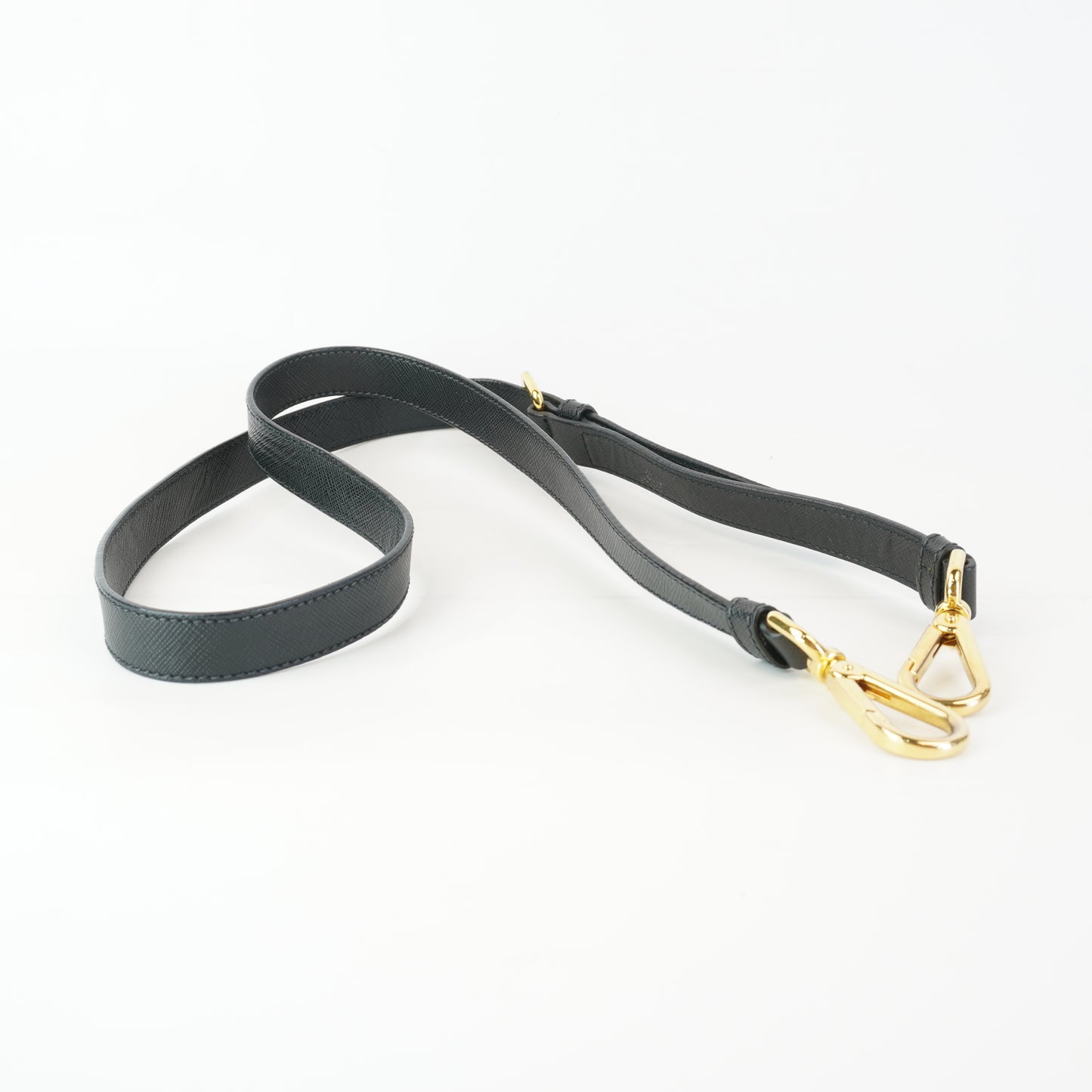Prada 1BB013 Black Tessuto Nylon Saffiano Bag