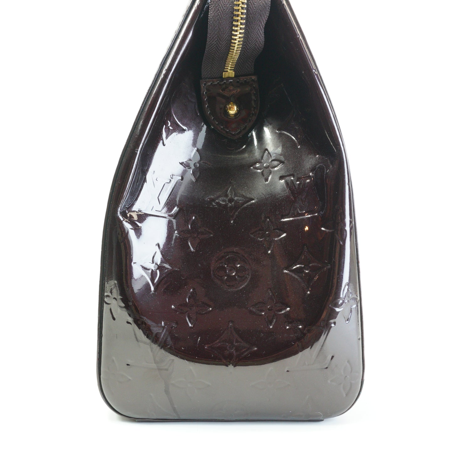 Louis Vuitton	Brea Monogram Vernis patent leather large GHW