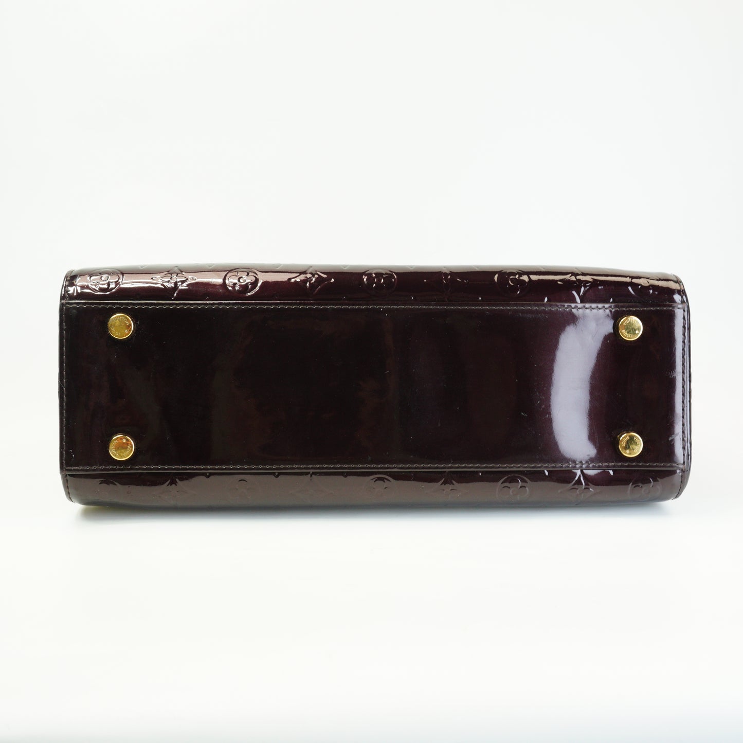 Louis Vuitton	Brea Monogram Vernis patent leather large GHW