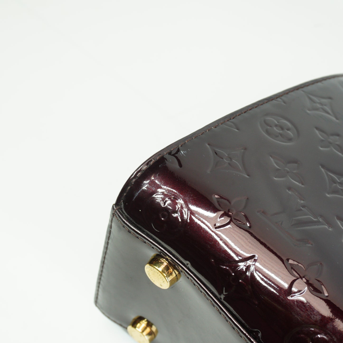 Louis Vuitton	Brea Monogram Vernis patent leather large GHW