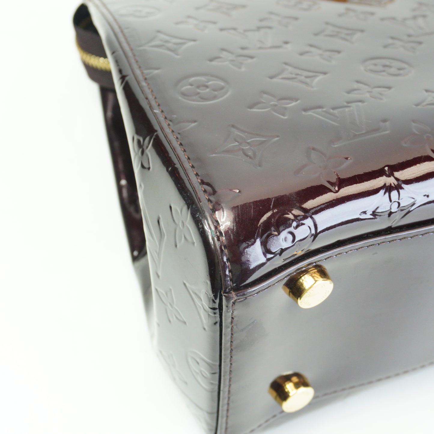 Louis Vuitton	Brea Monogram Vernis patent leather large GHW