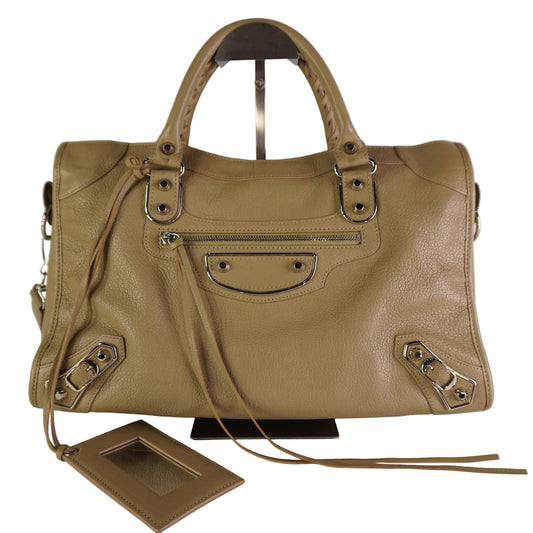 Balenciaga Classic City Metallic Edge