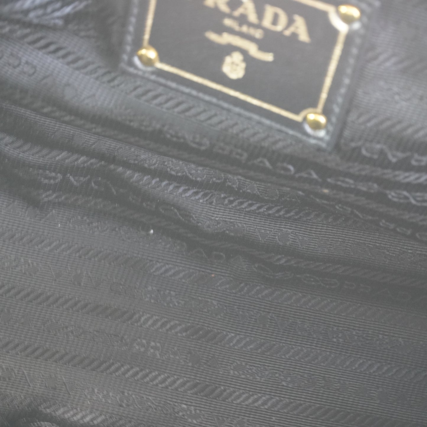 Prada Tessuto Gaufre Tote