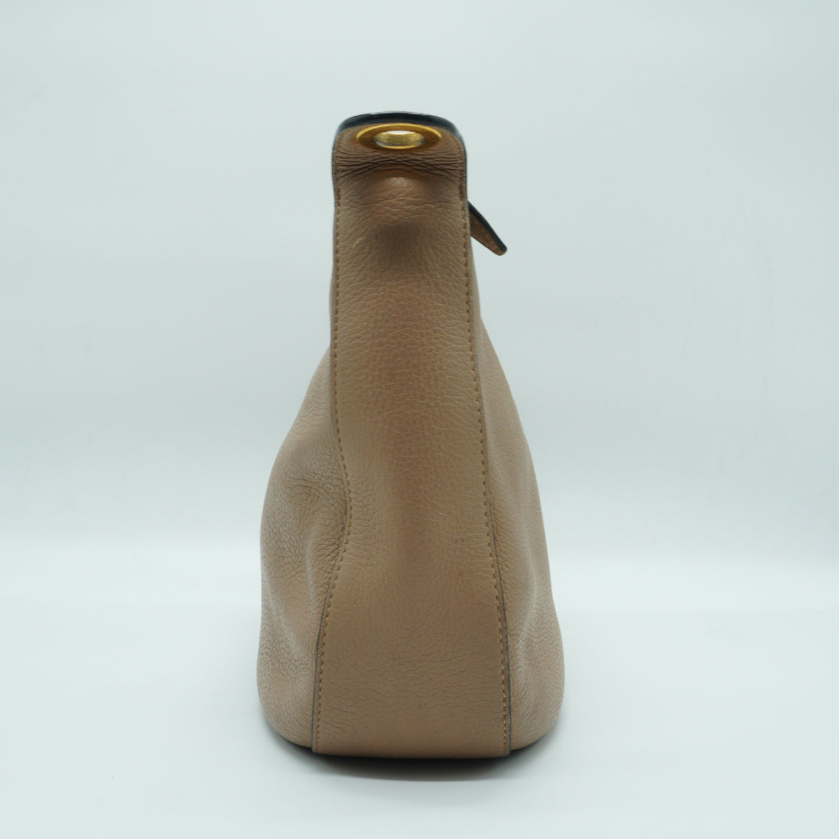 Prada	Vitello Daino Medium Hobo Beige GHW