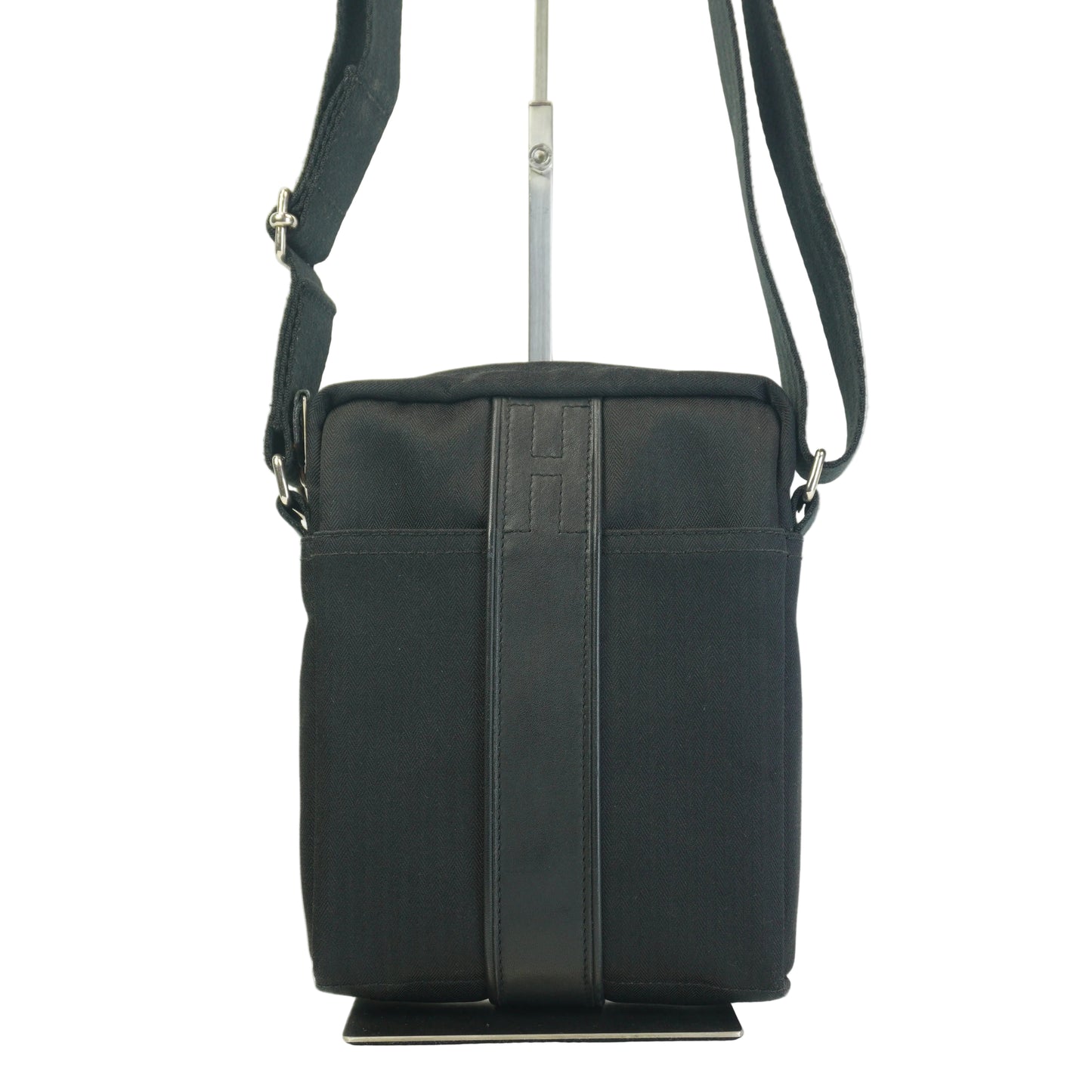 Hermes	Acapulco Bandouliere Messenger Bag Black Small SHW