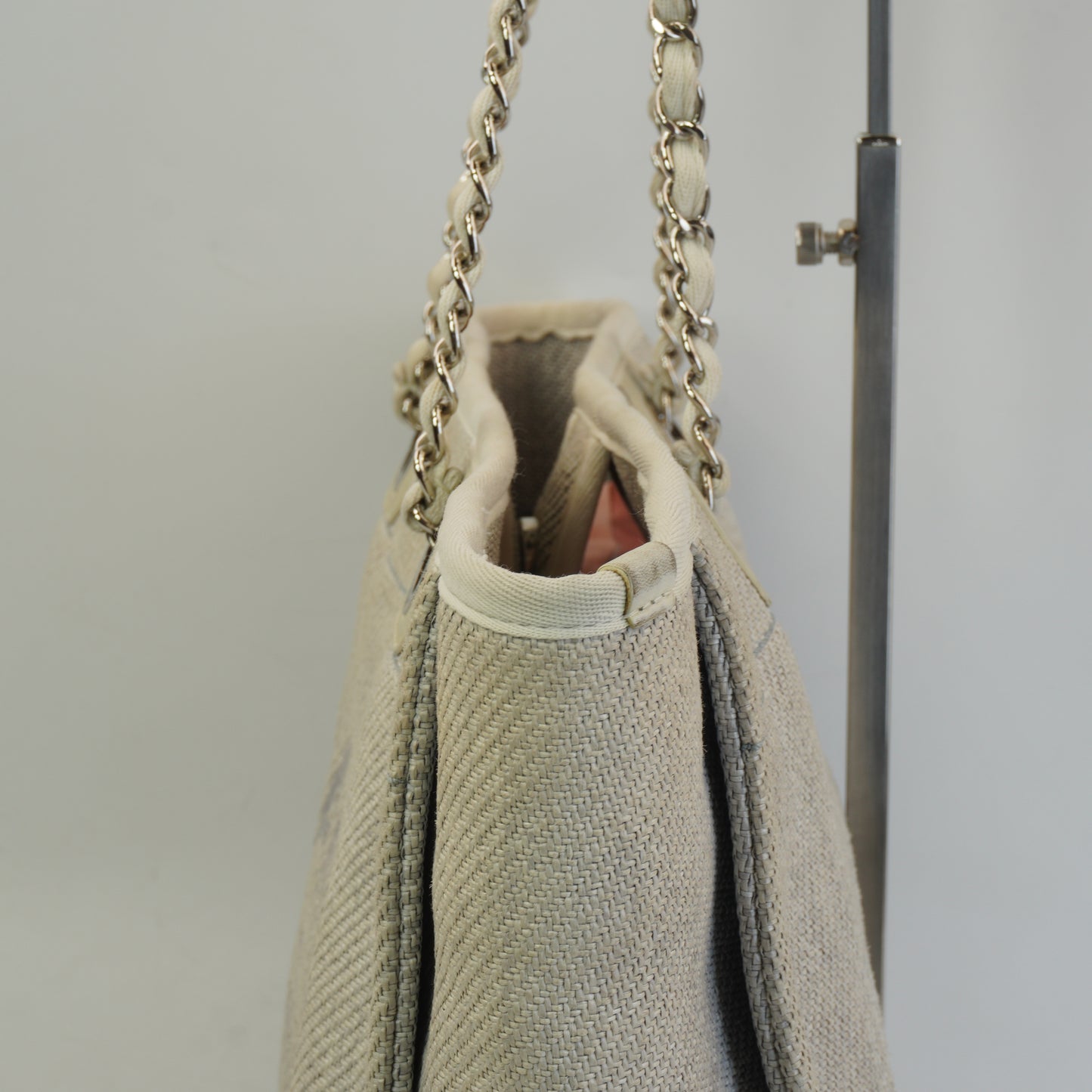 Chanel Deauville Tote Bag SHW Large