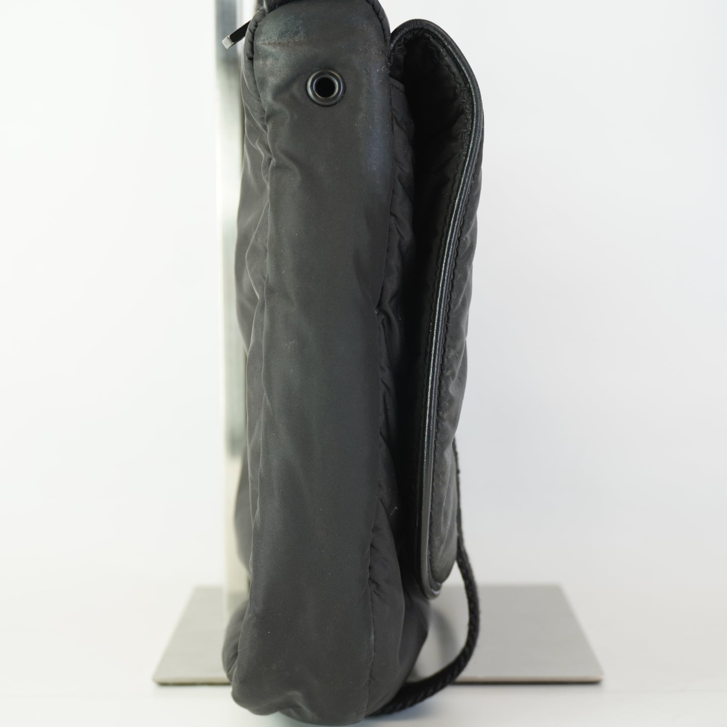 Dior	Homme Nylon Saddle Messenger Black