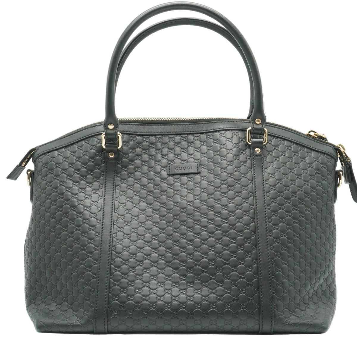 Gucci	Microguccissima Medium Dome Satchel Black Medium GHW