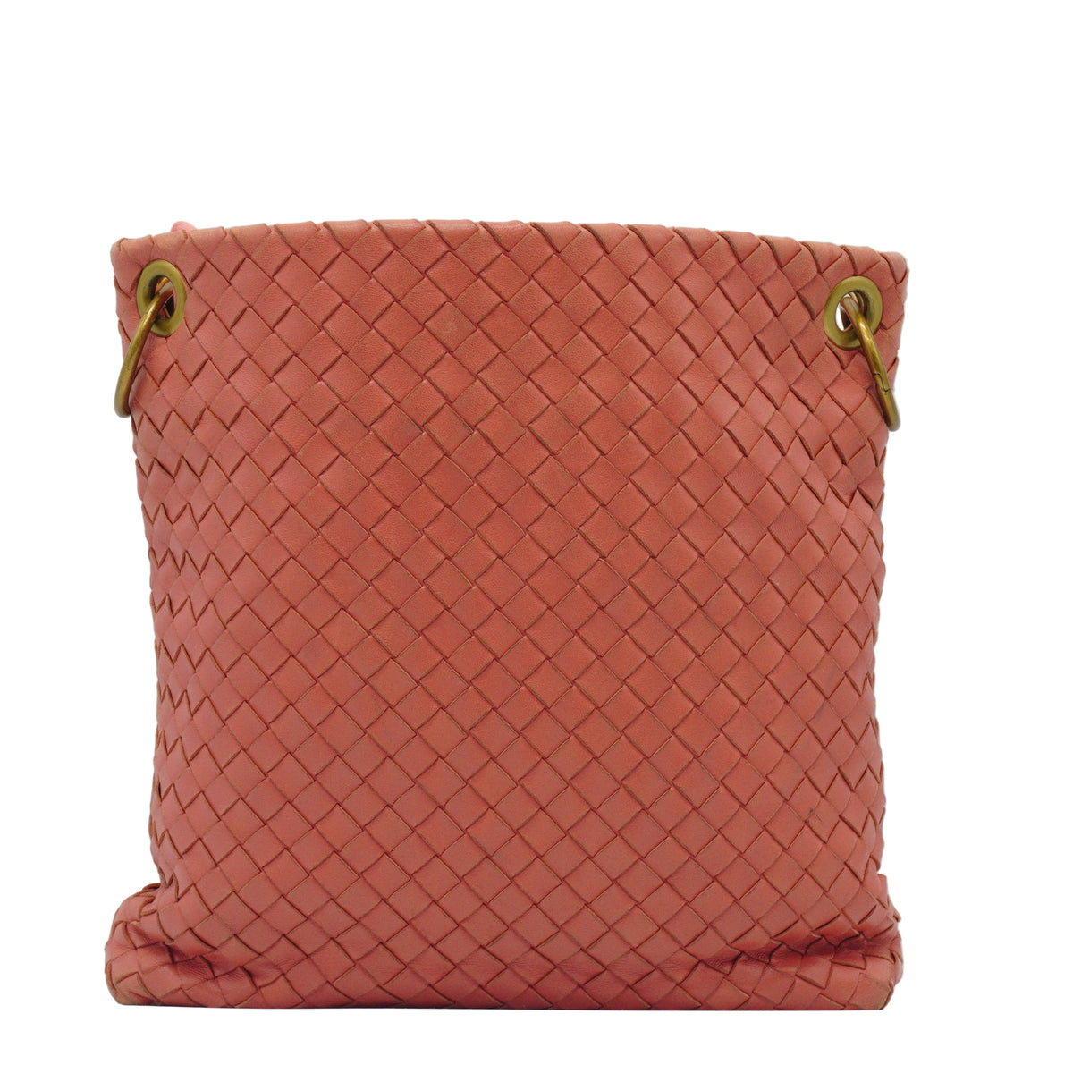 Bottega Veneta Intrecciato Parachute Bag GHW Small