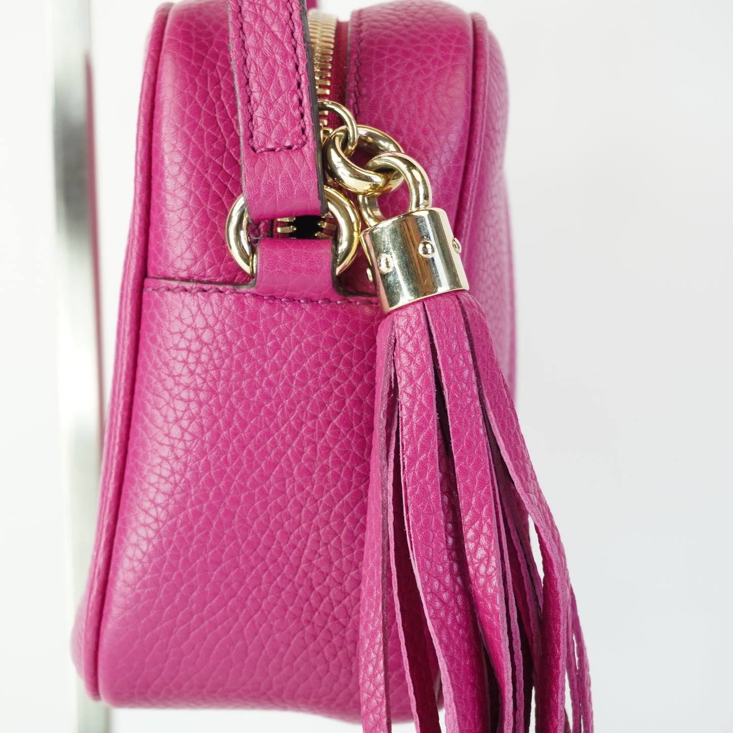 Gucci Soho Disco Bag Small Pink GHW