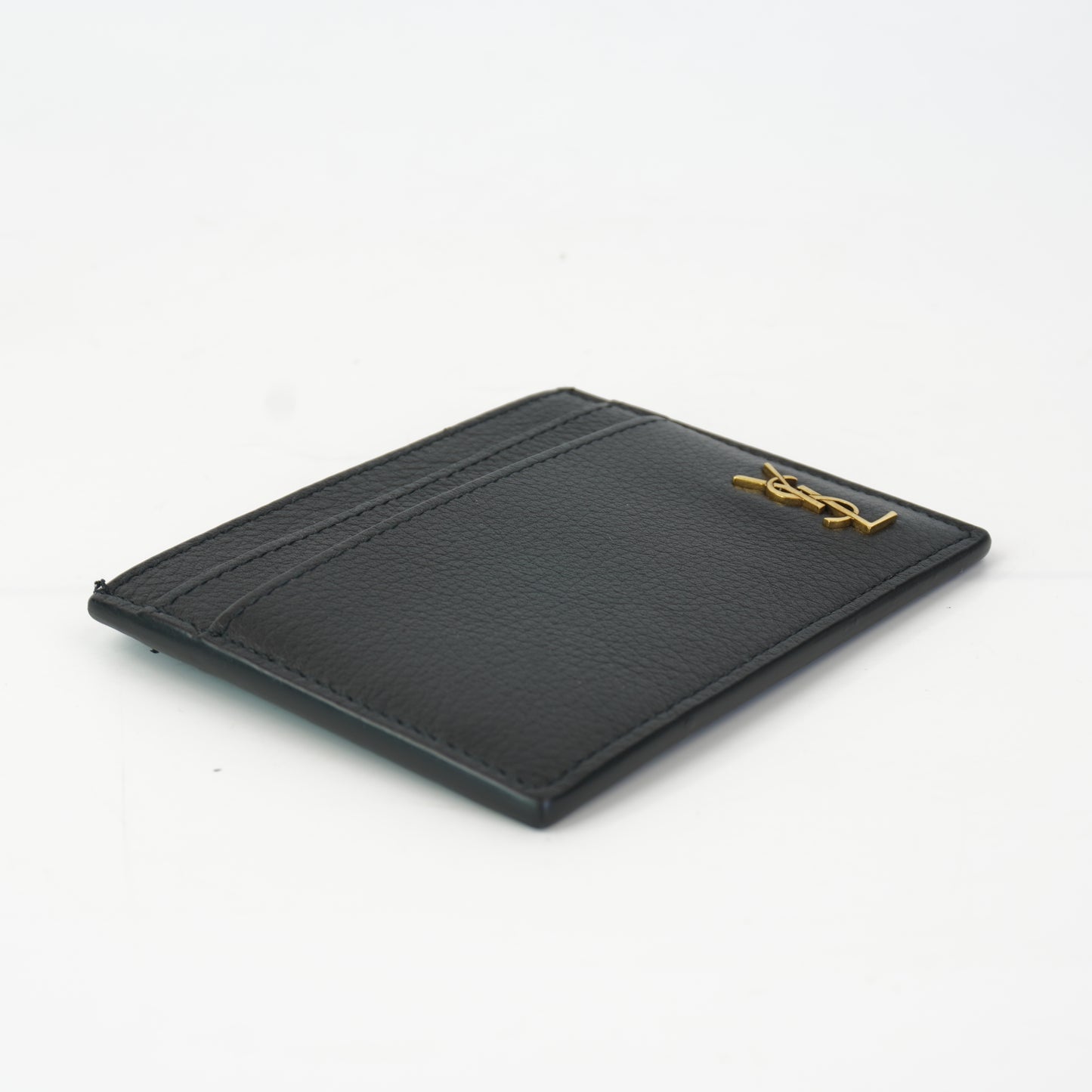 YSL	Card Holder Black