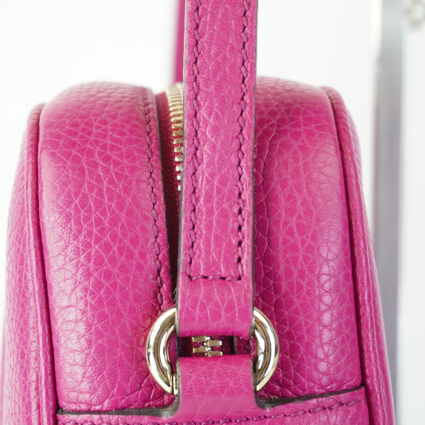 Gucci Soho Disco Bag Small Pink GHW