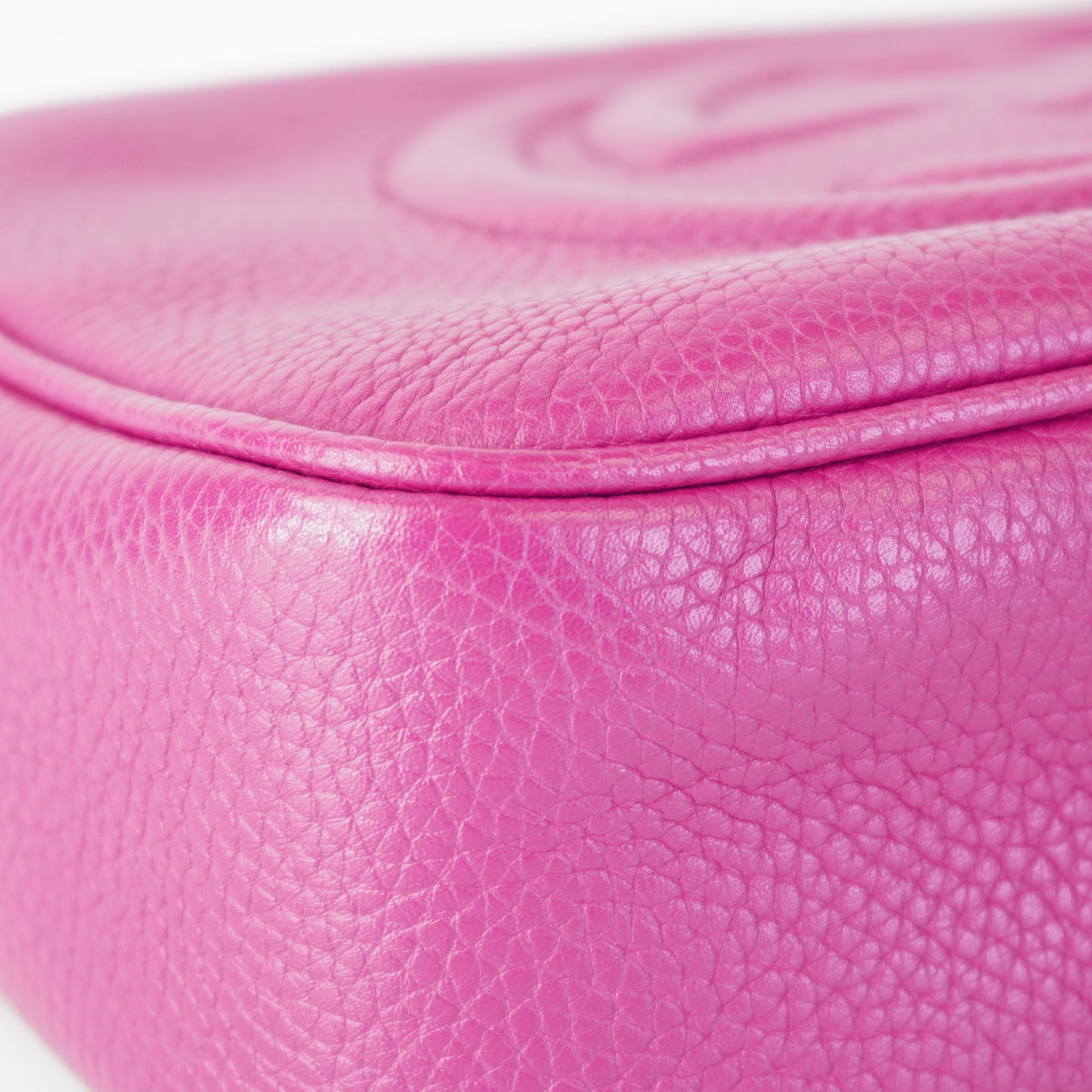 Gucci Soho Disco Bag Small Pink GHW