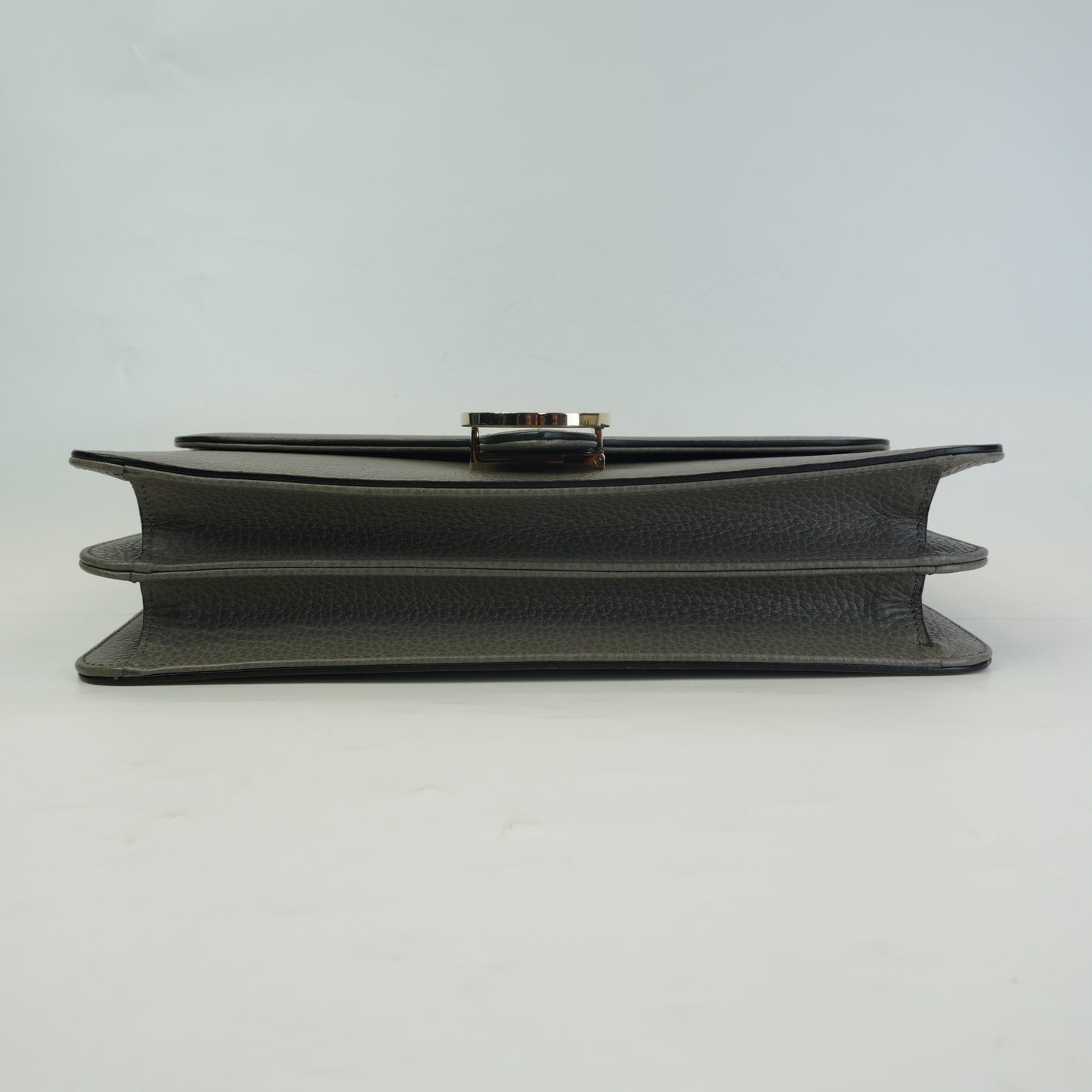 Gucci Interlocking G Shoulder Bag Medium Gray GHW