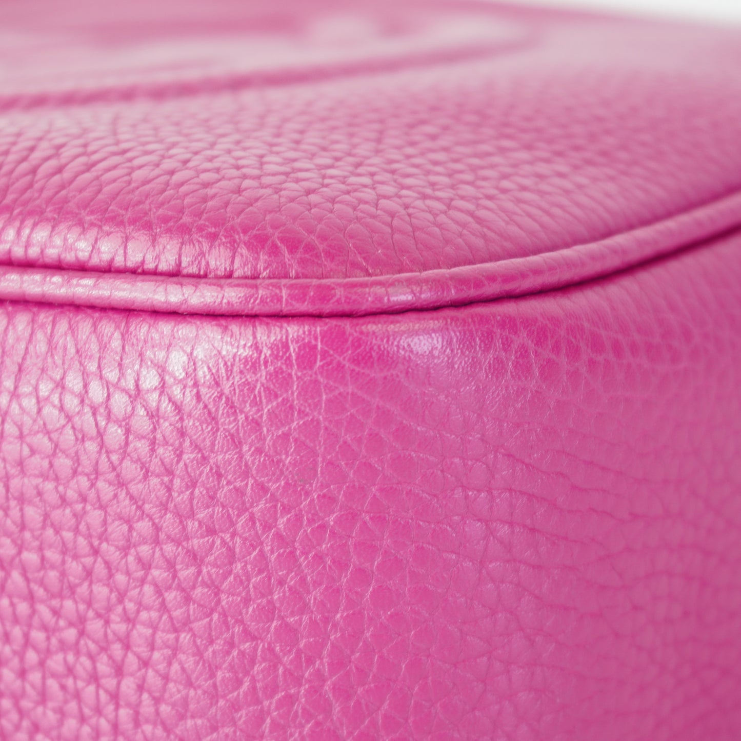 Gucci Soho Disco Bag Small Pink GHW