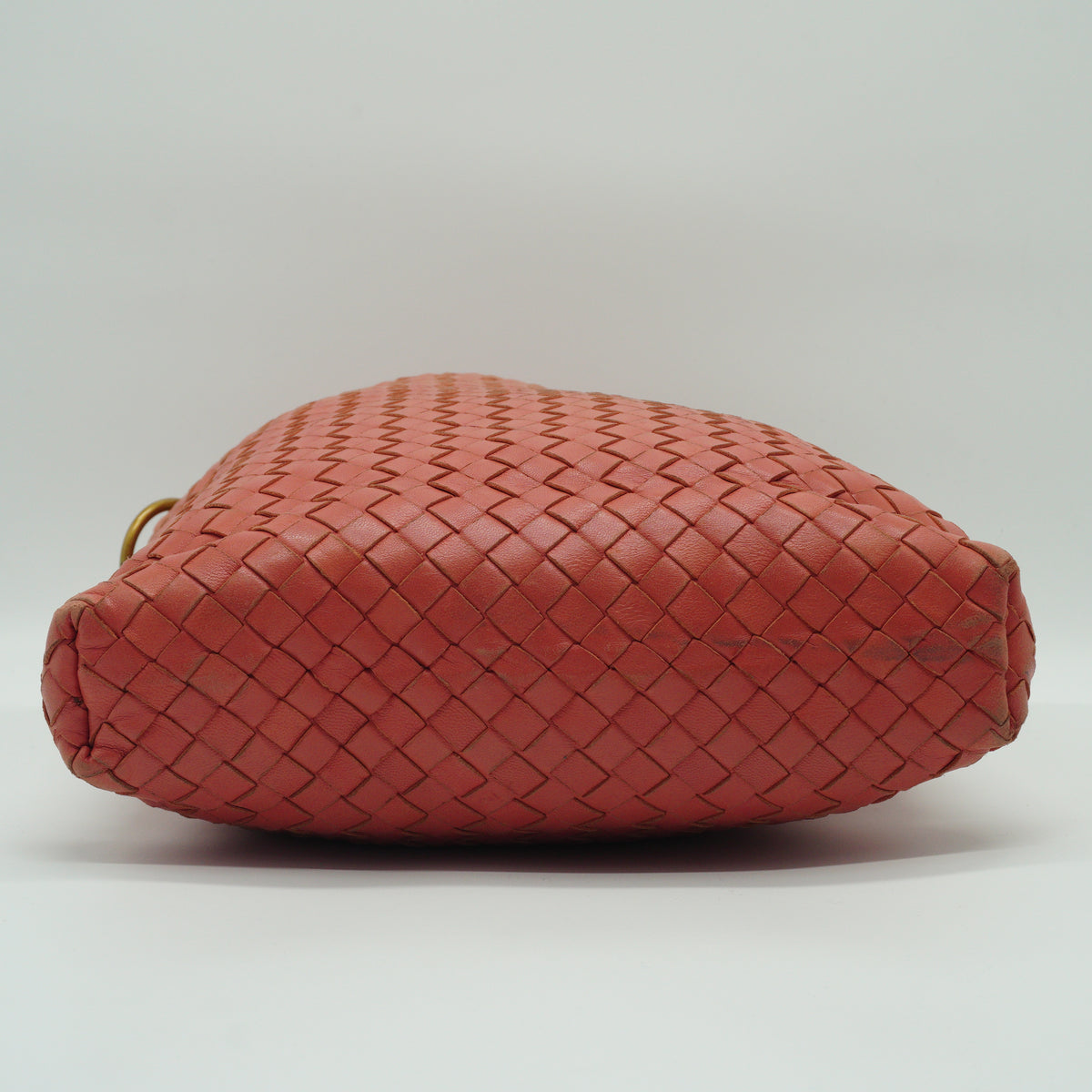 Bottega Veneta Intrecciato Parachute Bag GHW Small