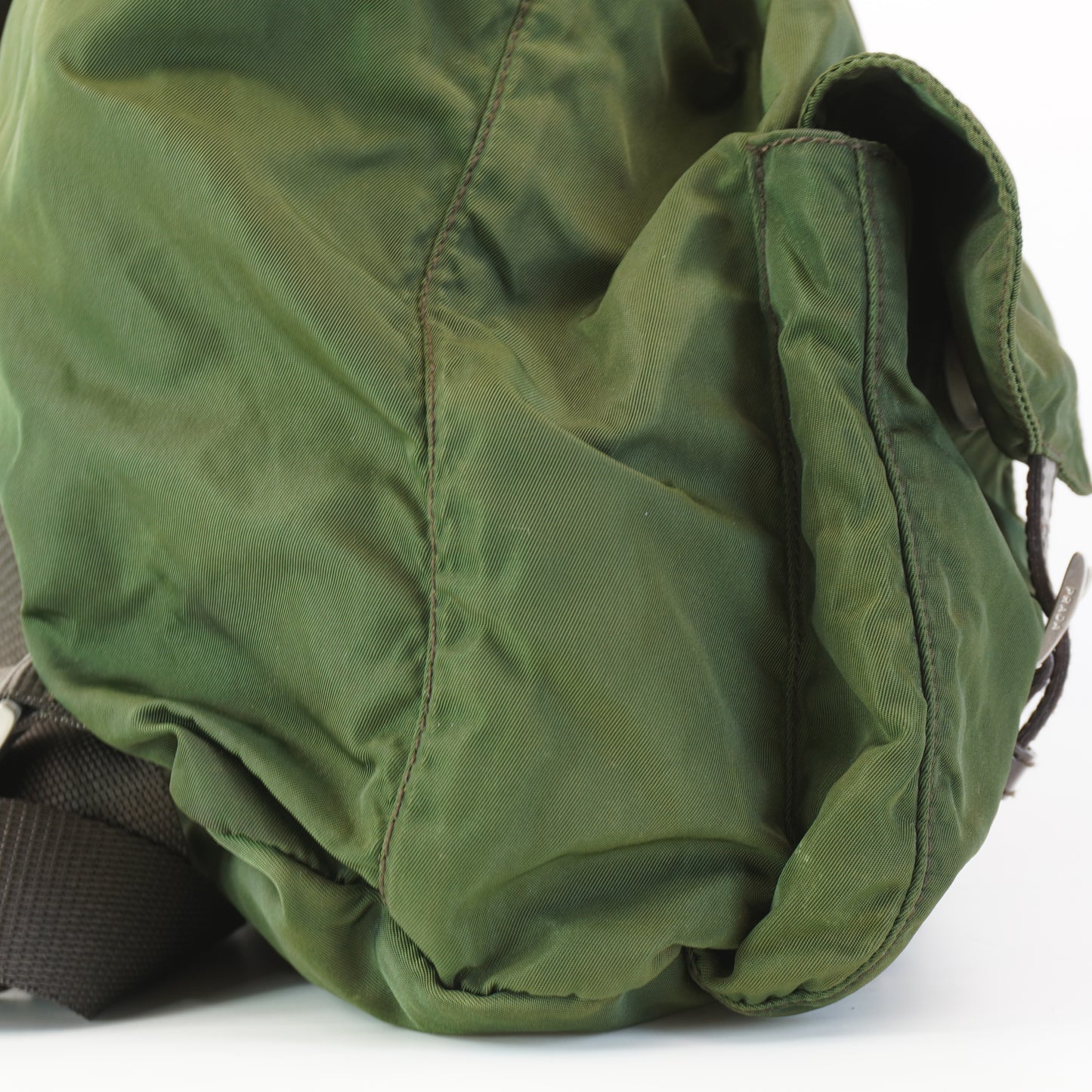 Prada Vela Nylon Army Green