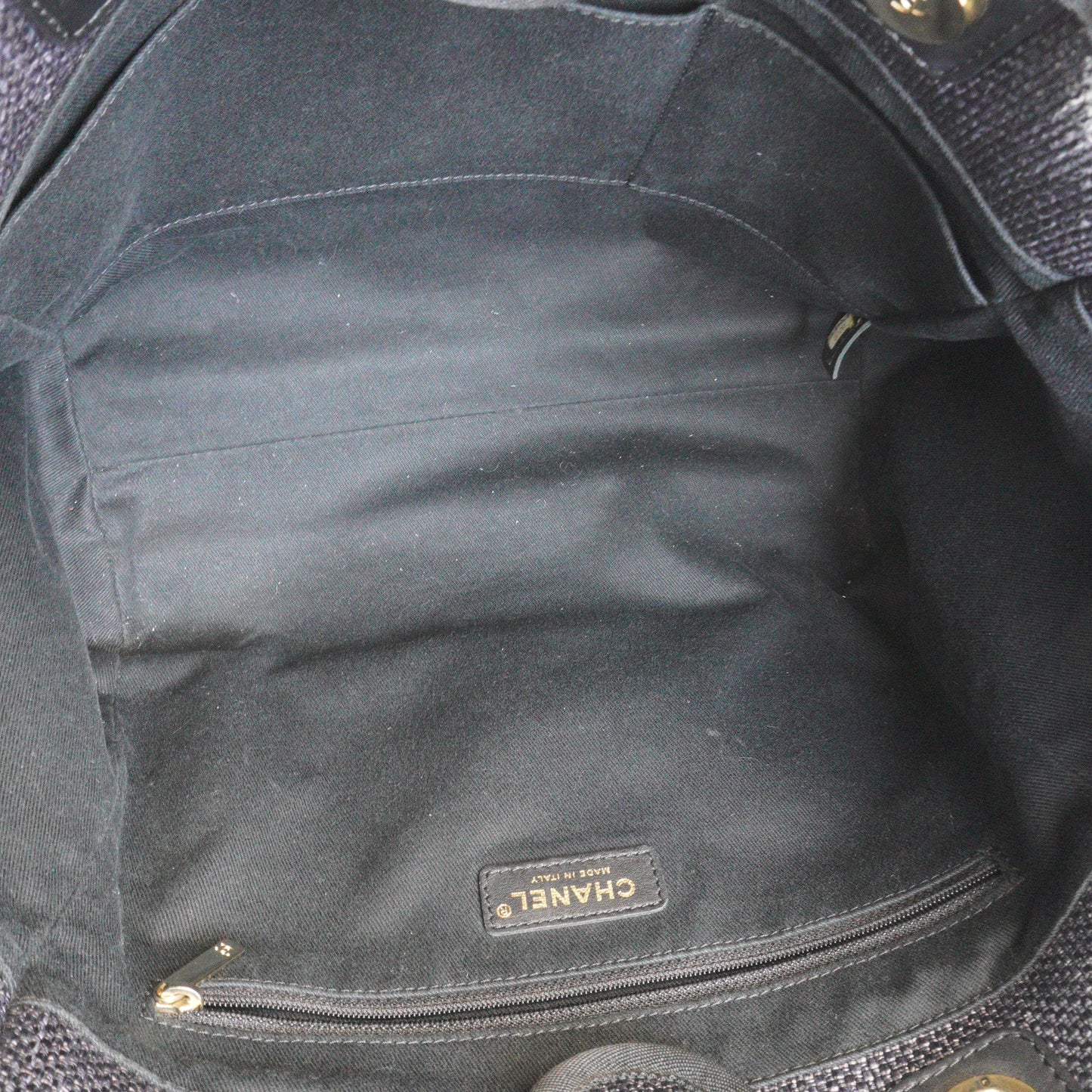 Chanel Tote Denim SHW Large