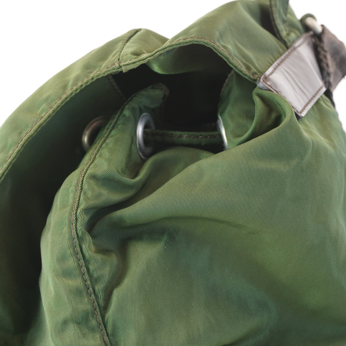 Prada Vela Nylon Army Green
