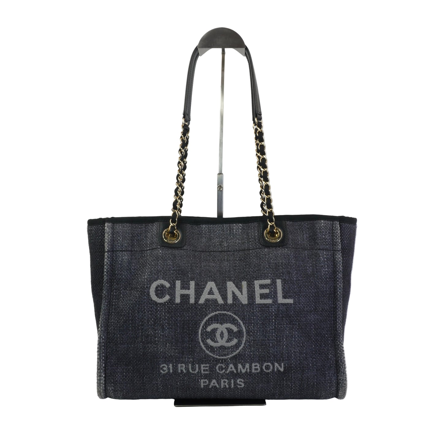 Chanel Tote Denim SHW Large