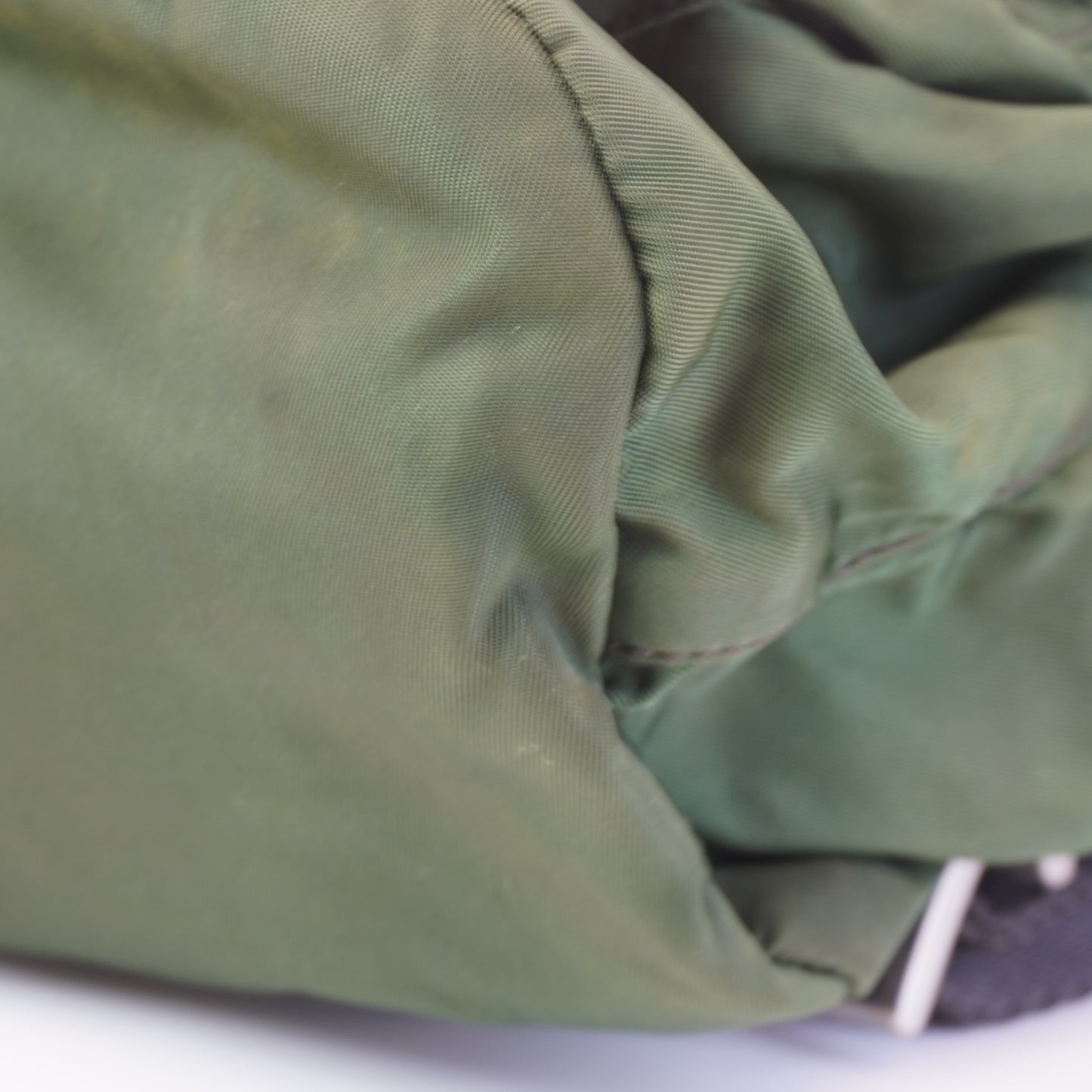 Prada Vela Nylon Army Green