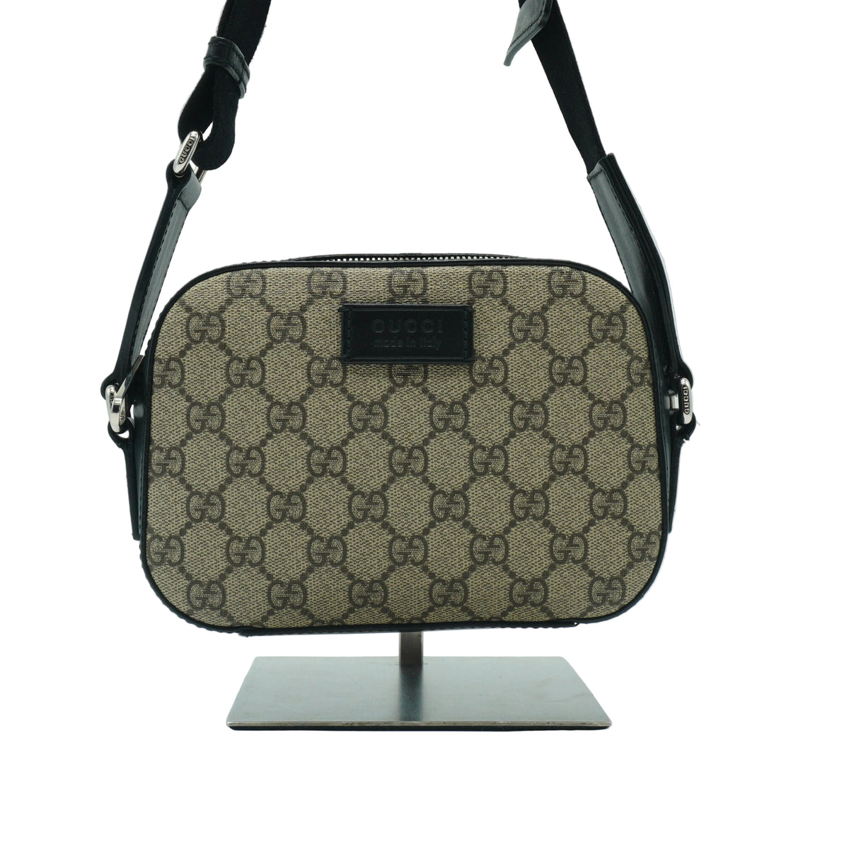 Gucci Messenger Bag Small GG Canvas SHW