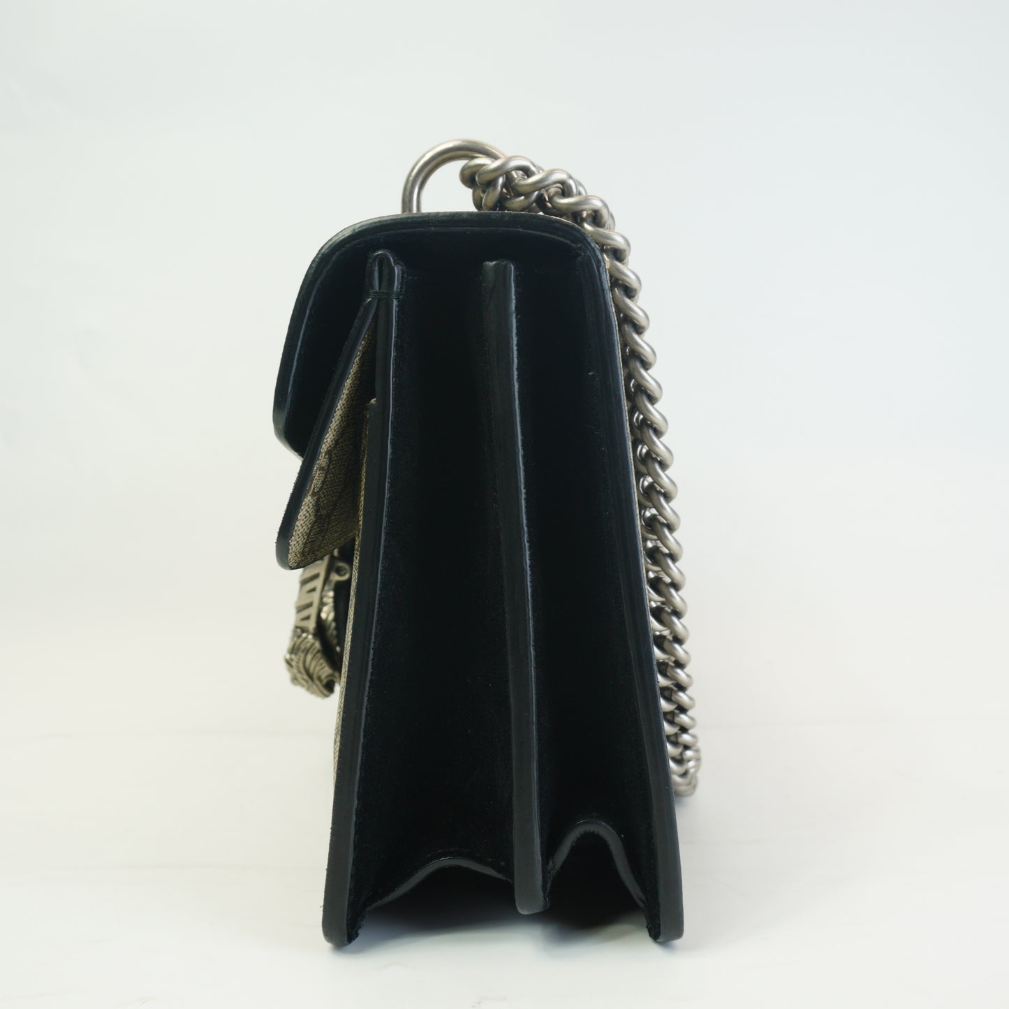 Gucci Dionysus  GG Supreme/Black Trims Medium SHW