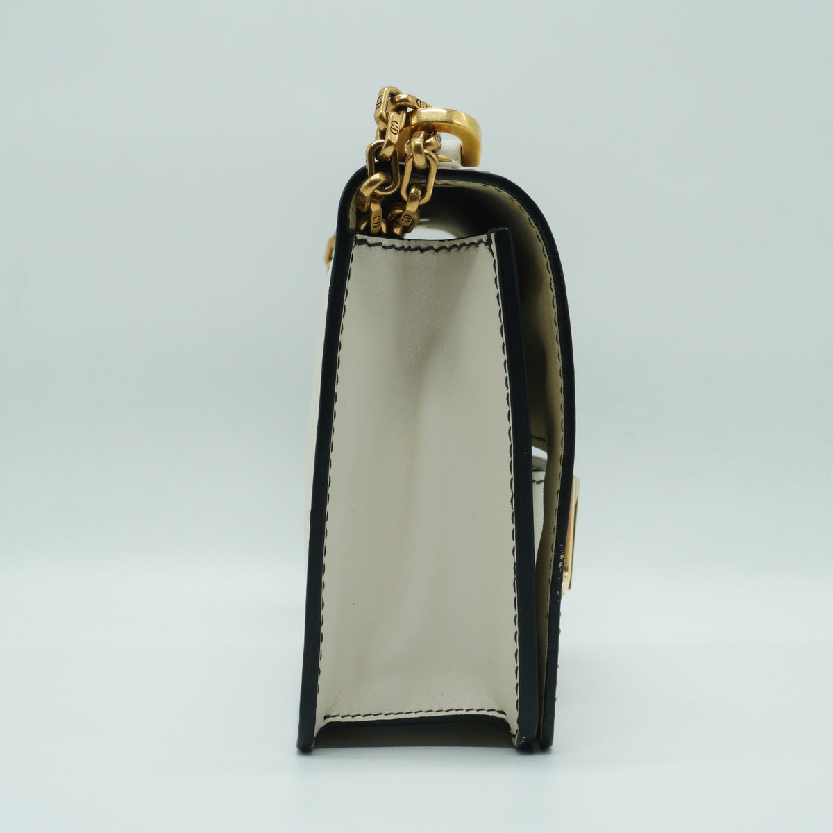 Dior	J'Adior Chain Flap Bag Small White GHW
