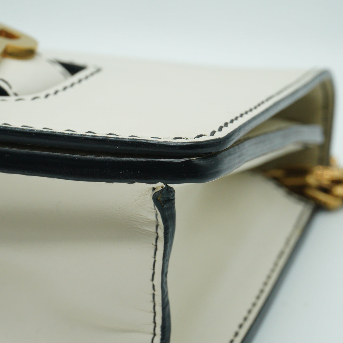 Dior	J'Adior Chain Flap Bag Small White GHW