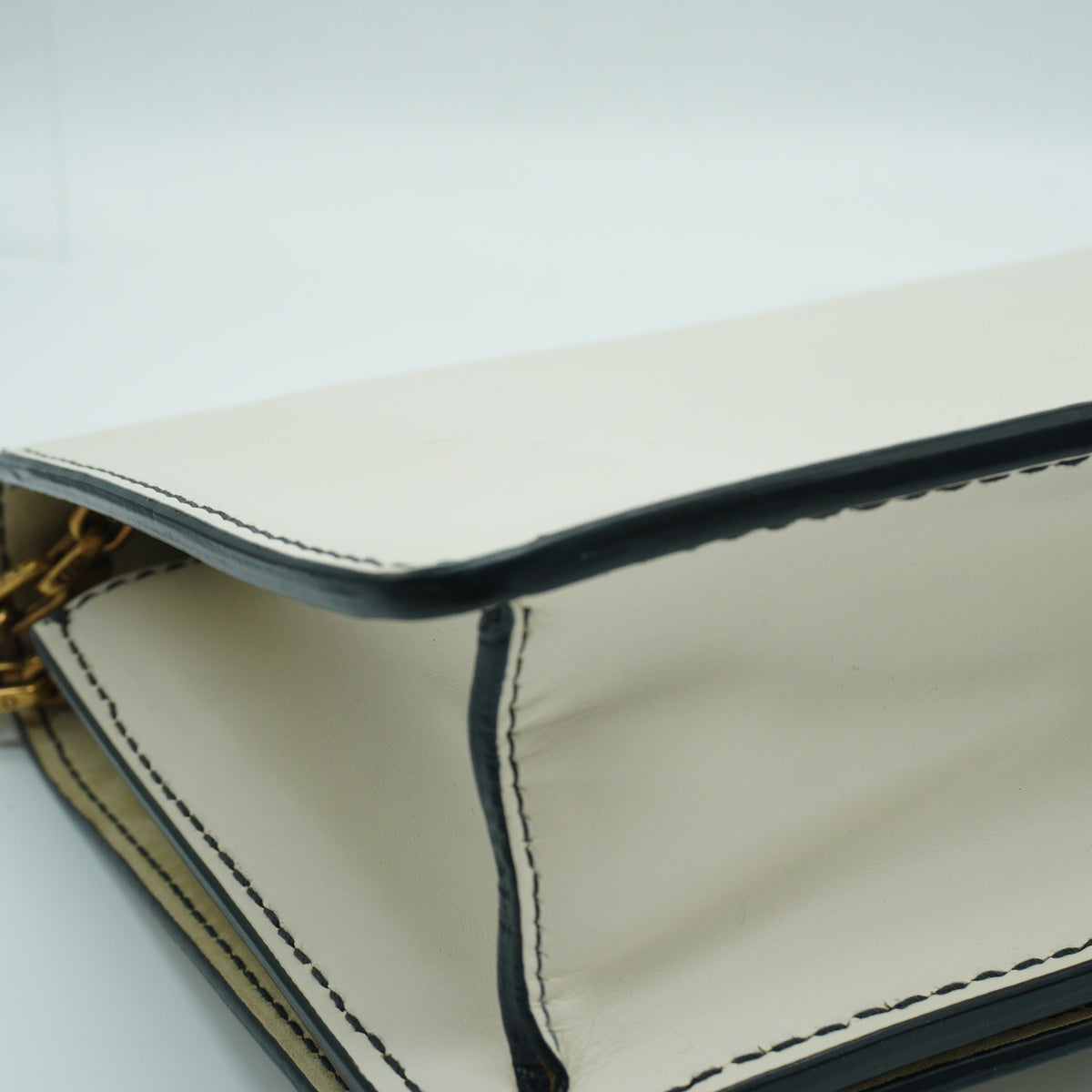Dior	J'Adior Chain Flap Bag Small White GHW