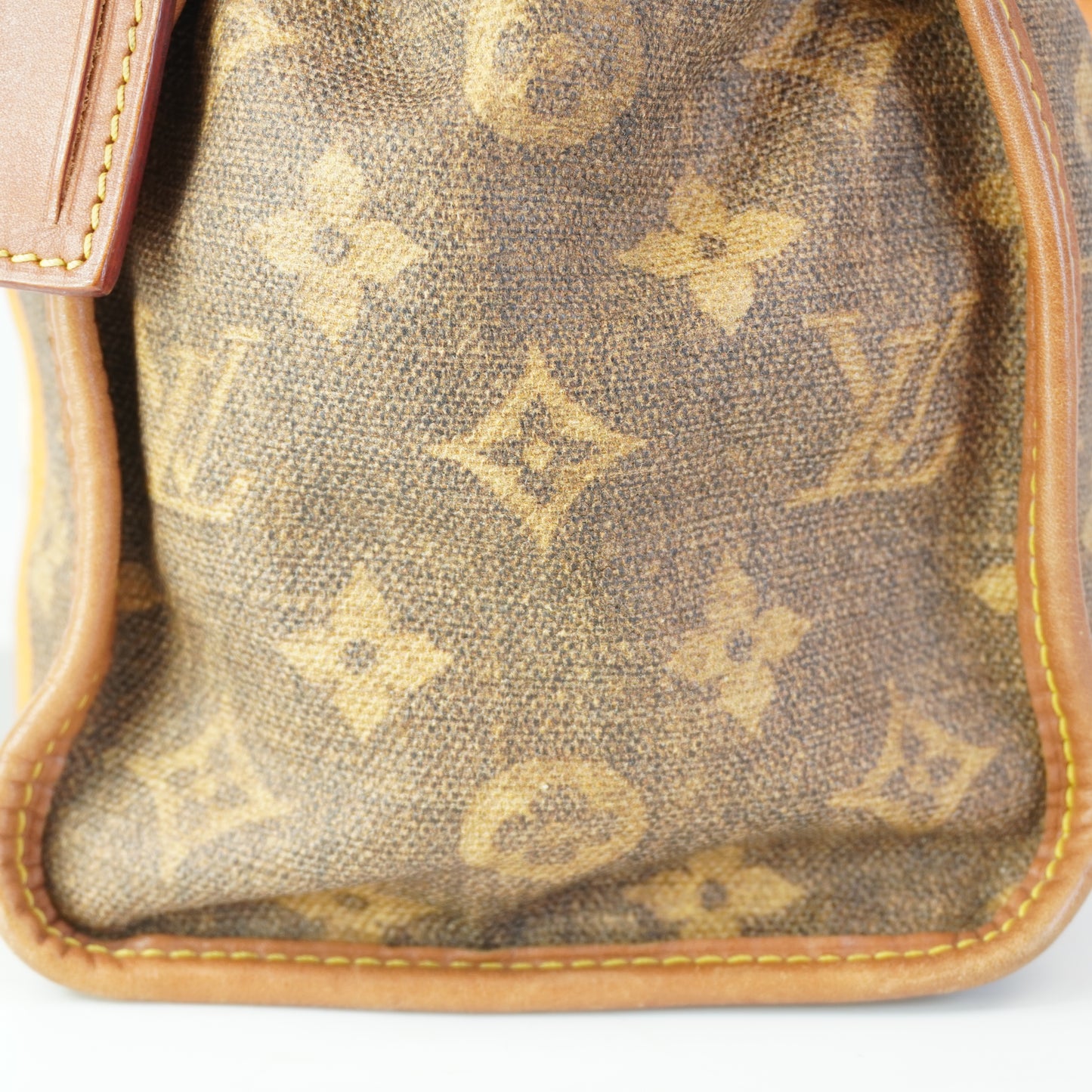 Louis Vuitton	Limited Edition Monogram Tisse Rayures PM Tote Bag GHW Medium