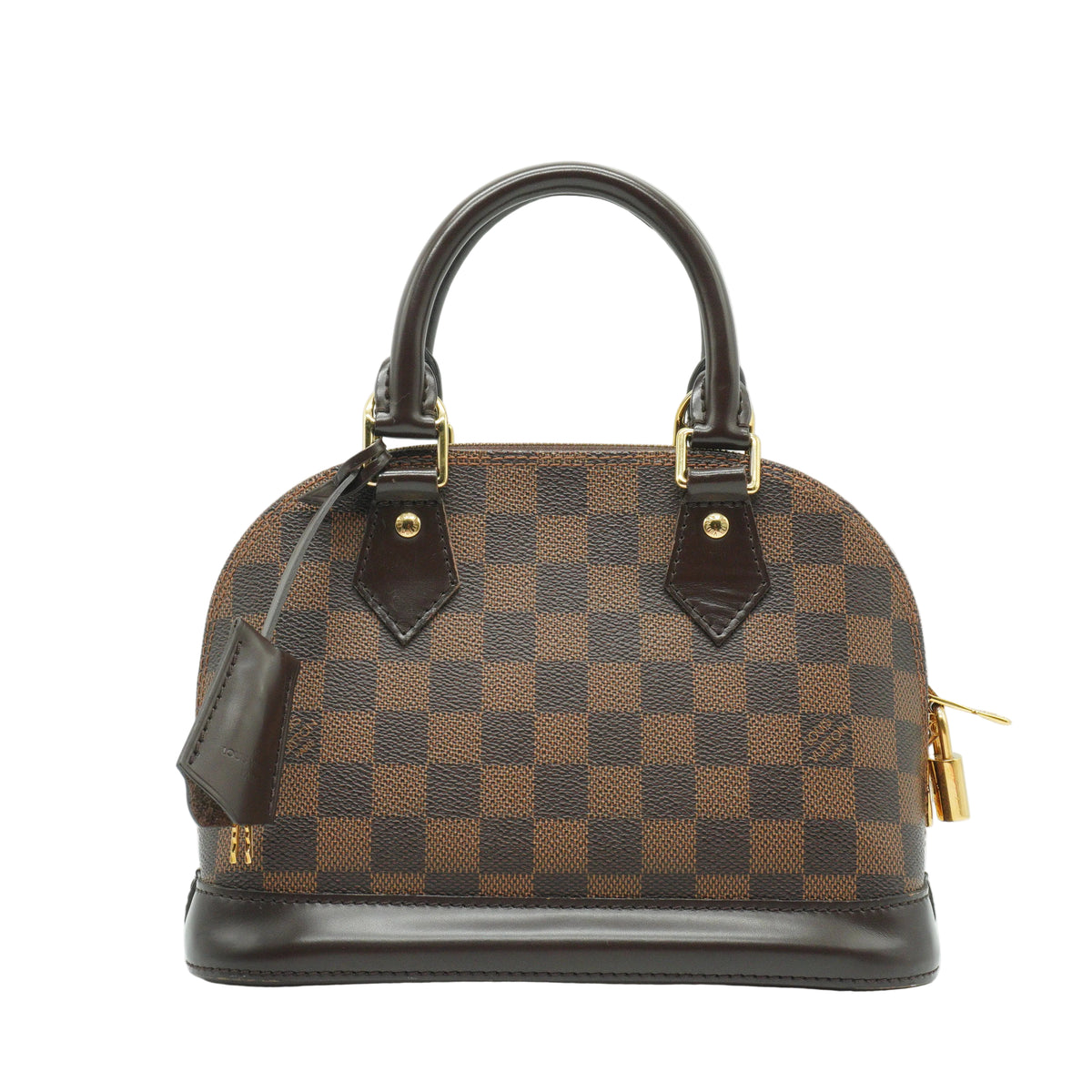Louis Vuitton	Alma BB Damier Ebene GHW