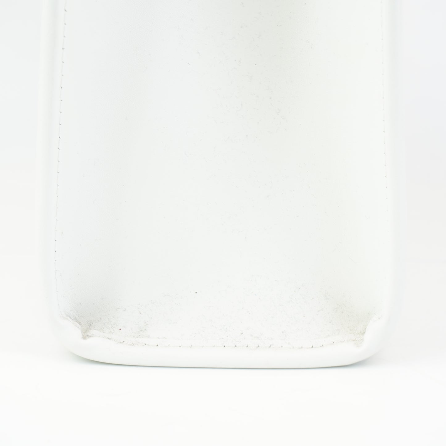 Fendi Sunshine Shopper Bag White, Tortoiseshell Plexiglass Handles