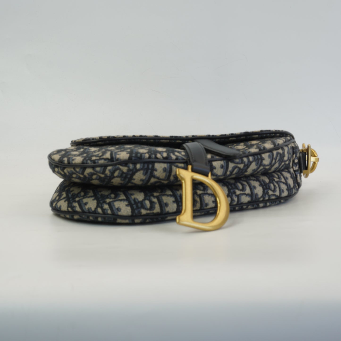 Dior	Saddle Blue Oblique Jacquard Small GHW