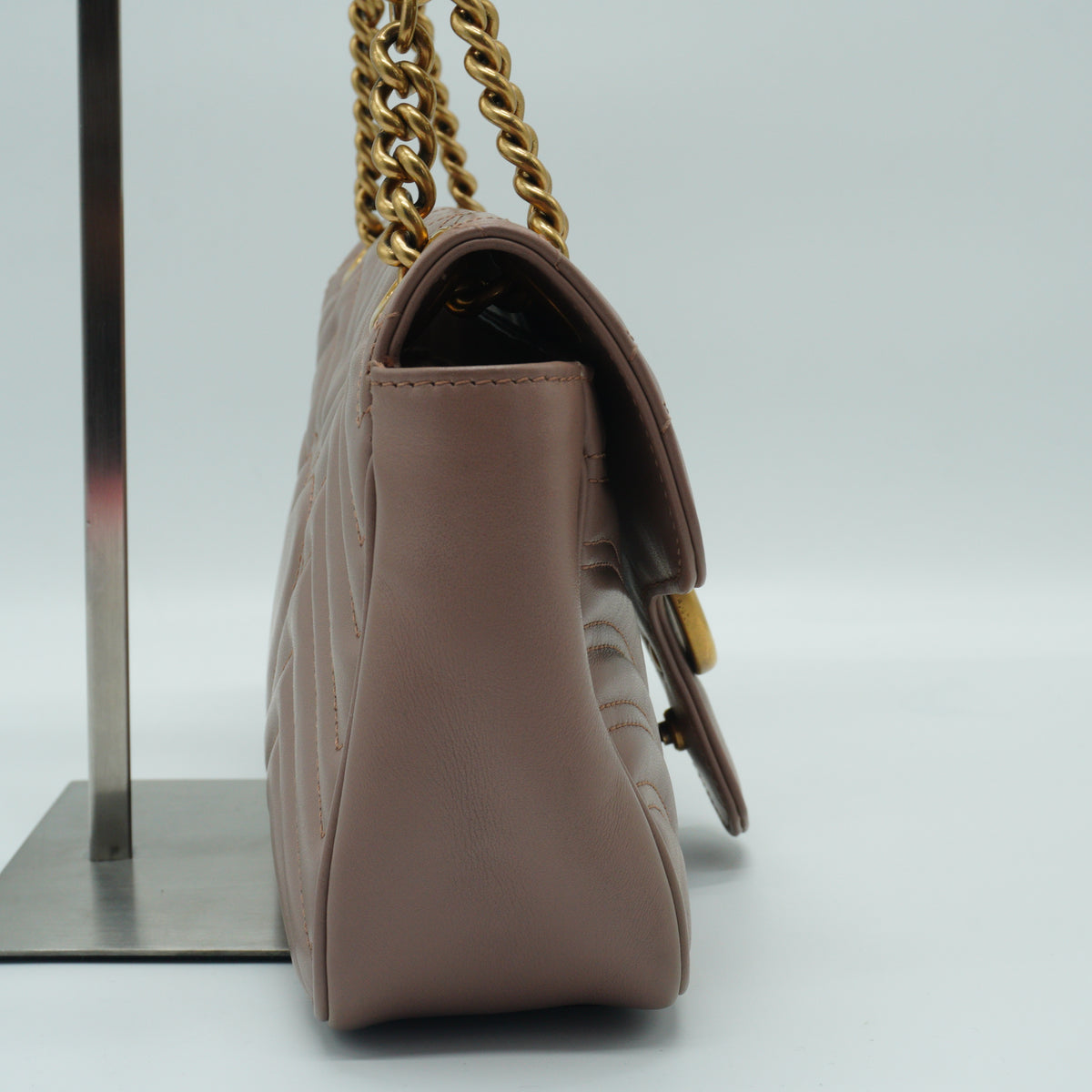 Gucci GG Marmont Matelasse Shoulder Bag GHW