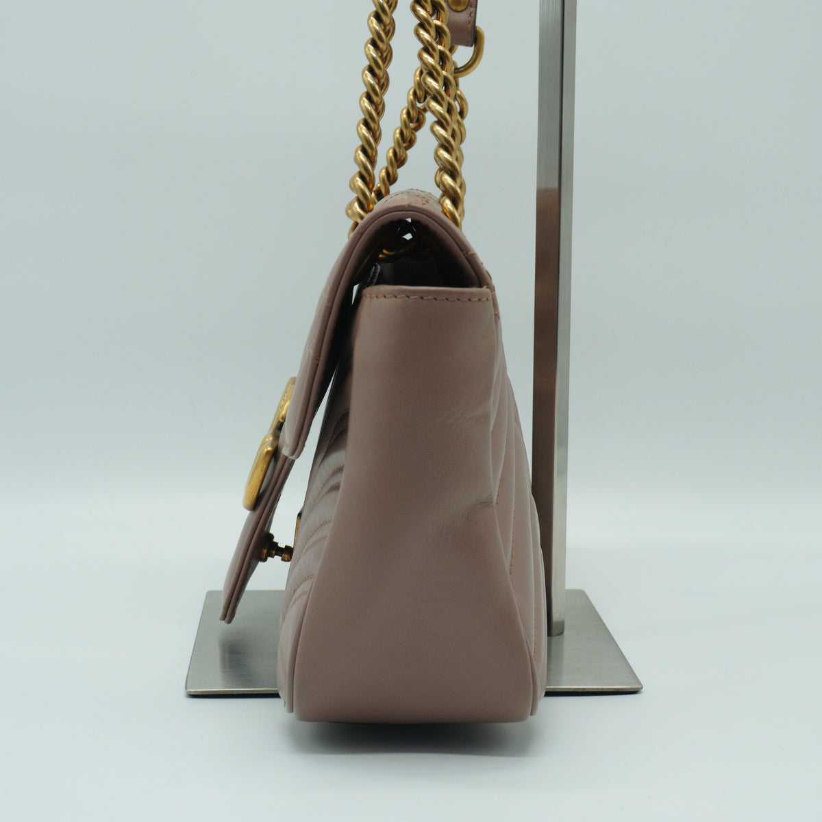 Gucci GG Marmont Matelasse Shoulder Bag GHW