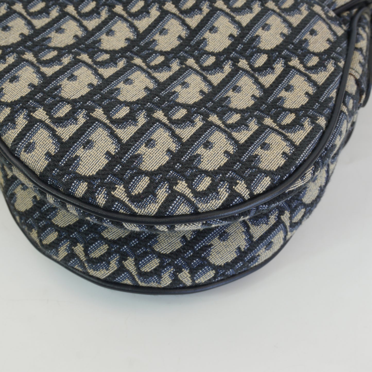 Dior	Saddle Blue Oblique Jacquard Small GHW