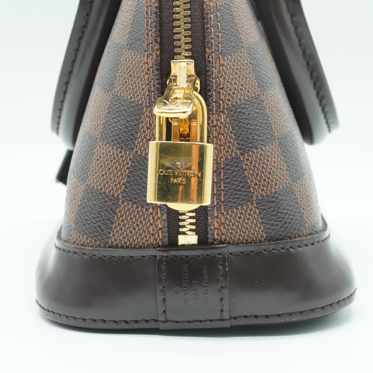 Louis Vuitton	Alma BB Damier Ebene GHW