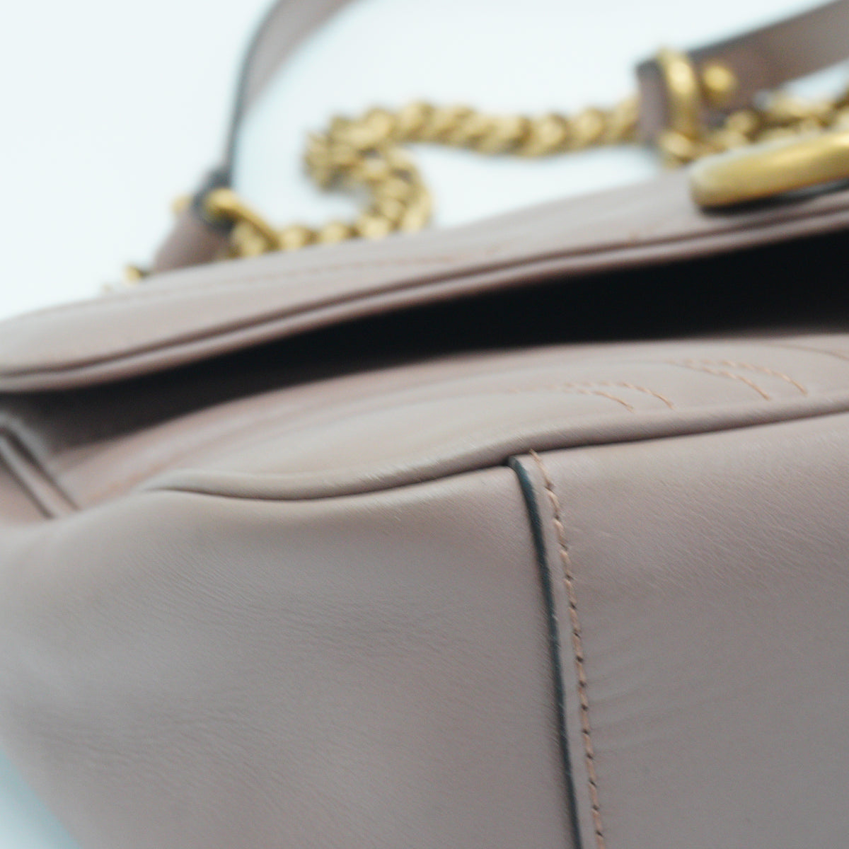 Gucci GG Marmont Matelasse Shoulder Bag GHW
