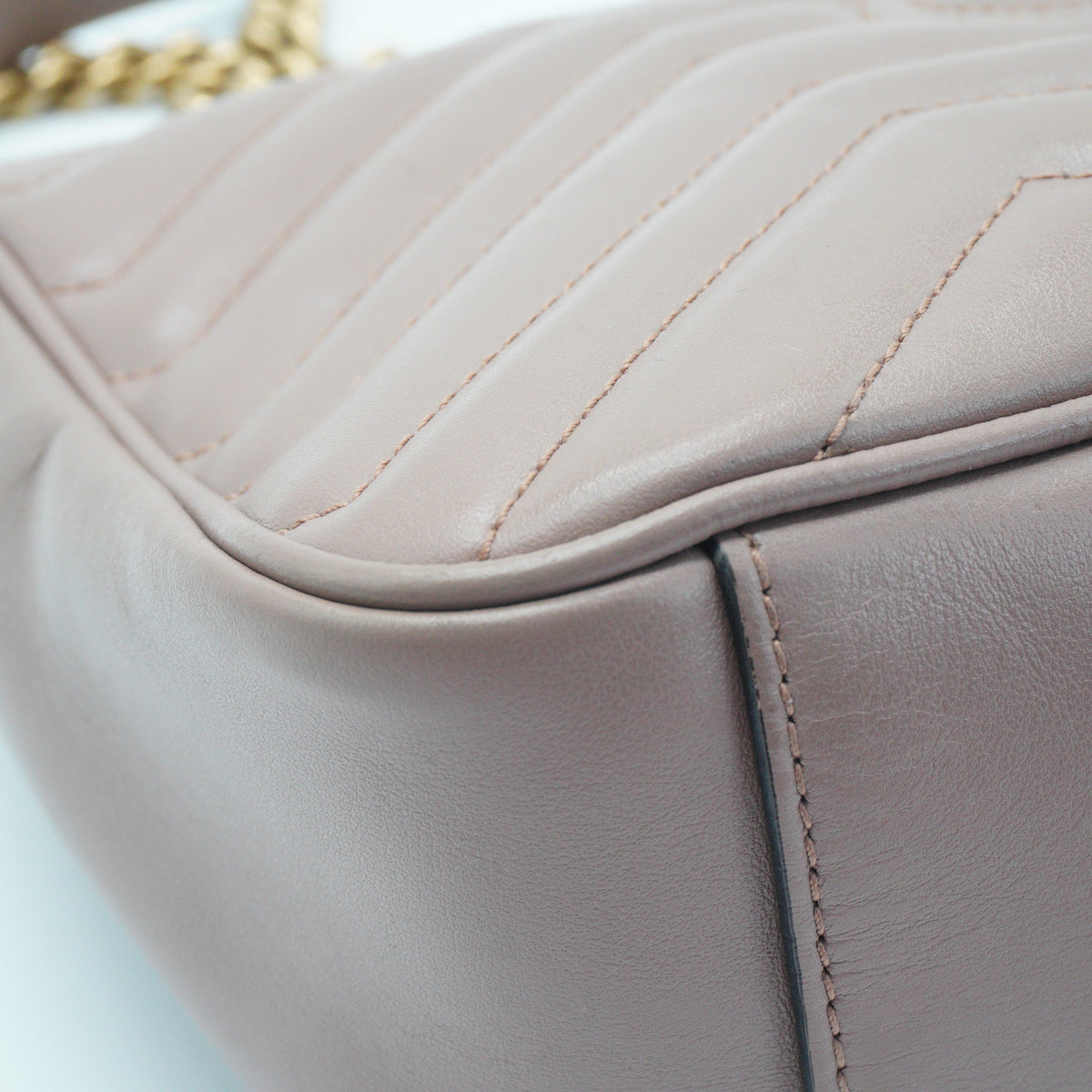 Gucci GG Marmont Matelasse Shoulder Bag GHW