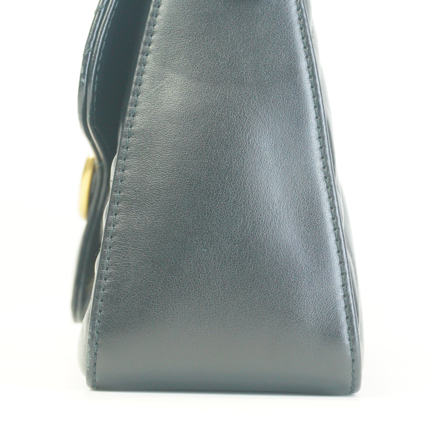 Gucci GG Marmont Matelasse Mini Top Handle Black GHW